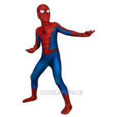 Photo1: spiderman ps4 3D Classic Suit  Peter Parke Cosplay Costume Kids (1)