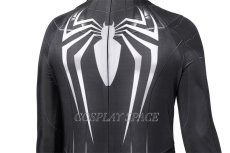 Photo8: Symbiote Black Suit Spider-Man in Marvel's Spider Man Miles Morales PS5 Cosplay Costume Kids (8)