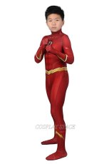 Photo4: The Flash Season 5 Barry Allen Cosplay Costume Kids (4)