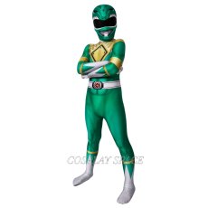 Photo3: power rangers tommy green&white ranger Cosplay Costume (3)