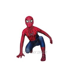 Photo1: Spider-Man 2  Cosplay Costume Kids (1)