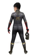 Photo3: Spider-Man 3 No Way Home Peter Parker Cosplay Costume Kids (3)