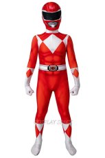 Photo5: power rangers jason red ranger Cosplay Costume Kids (5)