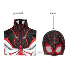 Photo10: ps5 spider-man miles morales T.R.A.C.K. Cosplay Costume Kids (10)