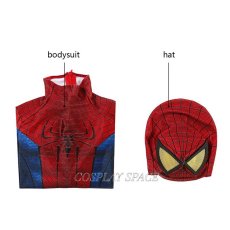 Photo11: The Amazing Spider-Man   Spiderman Peter·Parker Cosplay Costume Kids (11)