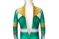 Photo7: power rangers tommy green&white ranger Cosplay Costume (7)