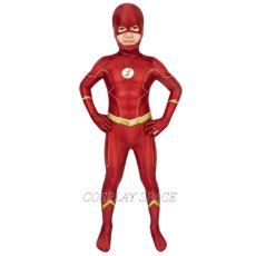 Photo1: The Flash Season 6 Barry Allen Cosplay Costume Kids (1)