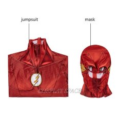 Photo9: The Flash Season 5 Barry Allen Cosplay Costume Kids (9)