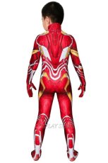 Photo3: Avengers Infinity War Avengers Endgame Iron Man Tony Stark nanotech suit Cosplay Costume Kids (3)