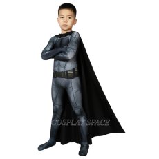 Photo2: Justice League Batman Cosplay Costume Kids (2)