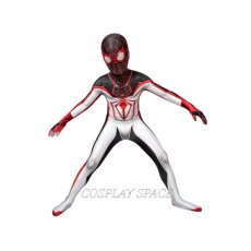 Photo2: ps5 spider-man miles morales T.R.A.C.K. Cosplay Costume Kids (2)