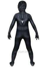 Photo5: Spider-Man 3 Eddie Brock / Venom Cosplay Costume Kids (5)