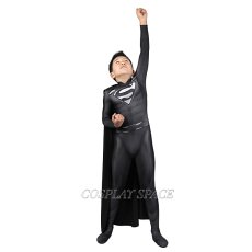 Photo1: Crisis on Infinite Earths  Superman  Kal-El Clark Kent Cosplay Costume Kids (1)