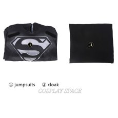 Photo10: Crisis on Infinite Earths  Superman  Kal-El Clark Kent Cosplay Costume Kids (10)