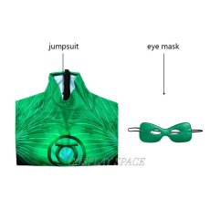 Photo10: Green Lantern Hal Jordan Cosplay Costume Kids (10)