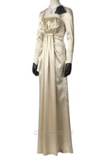 Photo2: Resident Evil 8 Village Alcina Dimitrescu Vampire Lady Dimitrescu Dress Cosplay Costume (2)