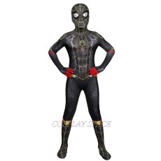 Photo2: Spider-Man 3 No Way Home Peter Parker Cosplay Costume Kids (2)