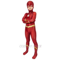 Photo2: The Flash Season 6 Barry Allen Cosplay Costume Kids (2)