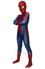 Photo4: The Amazing Spider-Man   Spiderman Peter·Parker Cosplay Costume Kids (4)