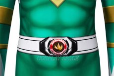 Photo6: power rangers tommy green&white ranger Cosplay Costume (6)