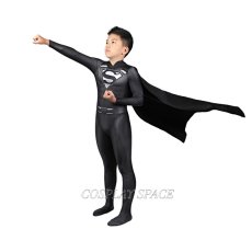 Photo2: Crisis on Infinite Earths  Superman  Kal-El Clark Kent Cosplay Costume Kids (2)