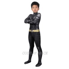 Photo2: The batman The Dark Knight Rises Bruce Wayne Cosplay Costume Kids (2)