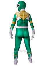 Photo4: power rangers tommy green&white ranger Cosplay Costume (4)