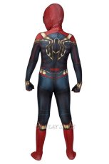 Photo3: Spider-Man 3 No Way Home Peter Parker integrated suit Cosplay Costume Kids (3)