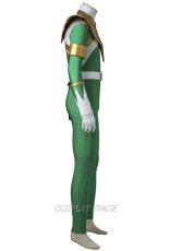 Photo4: Mighty Morphin Power Rangers Dragon Ranger Cosplay Costume (4)