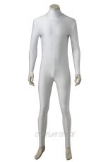 Photo4: Mighty Morphin Power Rangers  Tommy Oliver white ranger Cosplay Costume  (4)