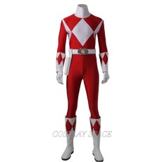 Photo2: Mighty Morphin Power Rangers Cosplay Costume  (2)