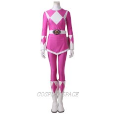 Photo1: Mighty Morphin Power Rangers Mei Ptera Ranger Cosplay Costume (1)