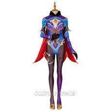 Photo1: Genshin Impact Mona Cosplay Costume (1)