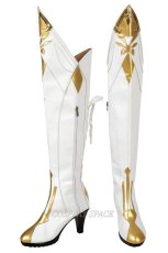 Photo2: Genshin Impact Jean Cosplay Boots (2)