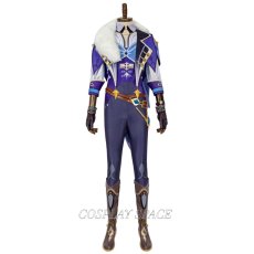 Photo1: Genshin Impact Kaeya Cosplay Costume (1)