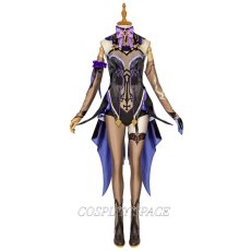 Photo1: Genshin Impact Mace Fischl Cosplay Costume (1)