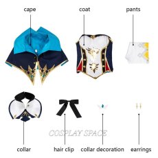 Photo16: Genshin Impact Jean Cosplay Costume (16)