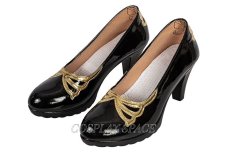 Photo2: Genshin Impact Lisa Cosplay Shoes (2)