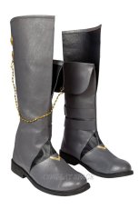 Photo2: Genshin Impact Tartaglia Cosplay Boots (2)