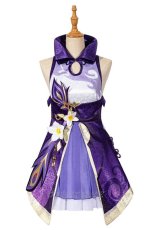 Photo3: Genshin Impact KeQing Cosplay Costume (3)