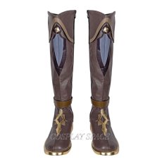 Photo1: Genshin Impact Kaeya Cosplay Boots (1)