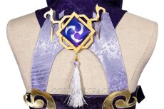 Photo13: Genshin Impact KeQing Cosplay Costume (13)