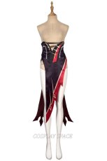 Photo6: Genshin Impact Rosalia Cosplay Costume (6)