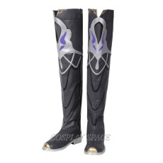 Photo1: Genshin Impact albedo Cosplay Boots (1)