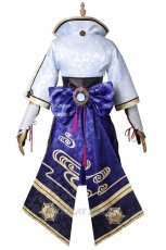 Photo2: Genshin Impact Kamisato Ayaka Cosplay Costume (2)