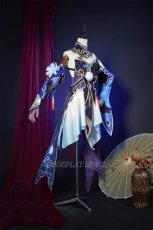 Photo2: Honkai: Star Rail Jingliu Cosplay Costume (2)