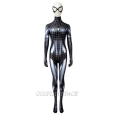 Photo1: spiderman black cat cosplay costume (1)