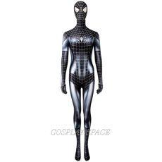 Photo2: spiderman black cat cosplay costume (2)