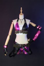 Photo1: League of Legends Jinx Cosplay Costume (1)