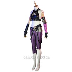 Photo2: League of Legends Arcane Jinx Cosplay Costume (2)